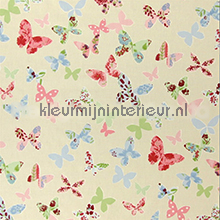 Butterfly Vintage gordijnen 5860-284 Butterfly Gardens Prestigious Textiles